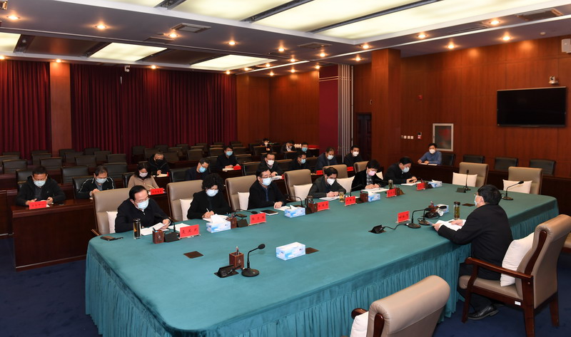河北省自然资源厅召开厅党组会议传达贯彻全省疫情防控工作会议精神